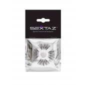 Эластичное эрекционное кольцо с черными «ресничками» - Sextaz - в Оренбурге купить с доставкой