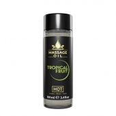 Массажное масло c ароматом тропических фруктов Massage Oil - 100 мл. - HOT - купить с доставкой в Оренбурге