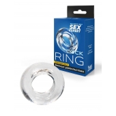 Прозрачное эрекционное кольцо-бублик - Sex Expert - в Оренбурге купить с доставкой