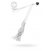 Белая кожаная плеть - 50 см. - Pecado - купить с доставкой в Оренбурге