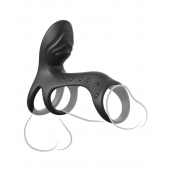 Черная насадка на пенис Ultimate Couples Cage Pro - Pipedream - в Оренбурге купить с доставкой