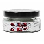 Массажная свеча «Спелая вишня» - 50 мл. - SGAN - купить с доставкой в Оренбурге