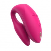 Розовый вибратор для пар We-Vibe Chorus Pro - We-vibe