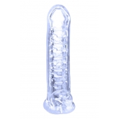 Прозрачная насадка-удлинитель Stretchy Touch - 18 см. - NMC - в Оренбурге купить с доставкой