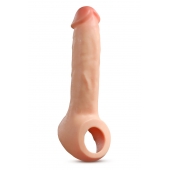 Телесная насадка-удлинитель Thrive 8.75 Inch Realistic Penis Extender Sleeve - 22,2 см. - Blush Novelties - в Оренбурге купить с доставкой