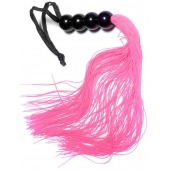 Розовая силиконовая плеть - 35,5 см. - Boys of Toys - купить с доставкой в Оренбурге