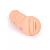 Телесный мастурбатор-вагина с эрекционными кольцами в комплекте - Sexy Girl - в Оренбурге купить с доставкой