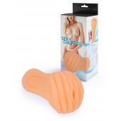 Эластичный мастурбатор в виде вагины телесного цвета - Sexy Girl - в Оренбурге купить с доставкой