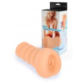 Телесный мастурбатор в виде вагины с узким входом - Sexy Girl - в Оренбурге купить с доставкой