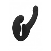 Черный безремневой страпон Share Lite - Fun Factory - купить с доставкой в Оренбурге