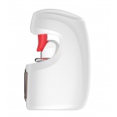 Белый мастурбатор с язычком и возвратно-поступательными движениями - Secwell - в Оренбурге купить с доставкой