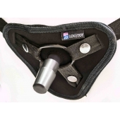 Вибрострапон с двумя насадками UniStrap - 18 и 18 см. - LOVETOY (А-Полимер) - купить с доставкой в Оренбурге