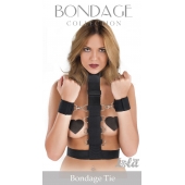 Фиксатор рук к груди увеличенного размера Bondage Collection Bondage Tie Plus Size - Lola Games - купить с доставкой в Оренбурге