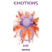 Сиреневое эрекционное виброколечко Emotions Minnie - Lola Games - в Оренбурге купить с доставкой