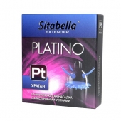 Стимулирующая насадка с усиками и шипиками Platino  Ураган - Sitabella - купить с доставкой в Оренбурге