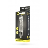 Прозрачная насадка с петлёй для фиксации - 14 см. - ToyFa - в Оренбурге купить с доставкой