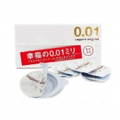 Супер тонкие презервативы Sagami Original 0.01 - 5 шт. - Sagami - купить с доставкой в Оренбурге