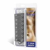 Сбруя на член на шнуровке 5  Cock Sheath - BlueLine - купить с доставкой в Оренбурге