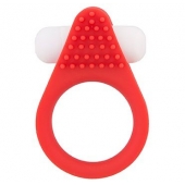 Красное эрекционное кольцо LIT-UP SILICONE STIMU RING 1 RED - Dream Toys - в Оренбурге купить с доставкой