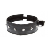 Полиуретановый ошейник с пуклями Collar with Studs - Blush Novelties - купить с доставкой в Оренбурге