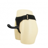 Страпон с изогнутой головкой Ultra Harness Curvy Dildo - 15,8 см. - Baile - купить с доставкой в Оренбурге