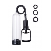 Вакуумная помпа A-toys с уплотнителем и эрекционными кольцами - A-toys - в Оренбурге купить с доставкой