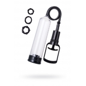 Вакуумная помпа A-toys с уплотнителем и эрекционными кольцами - A-toys - в Оренбурге купить с доставкой