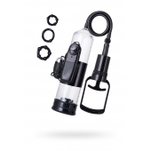 Вакуумная помпа A-toys с вибропулей и эрекционными кольцами - A-toys - в Оренбурге купить с доставкой