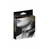 Узенький ошейник из полиуретана с кольцом - Bijoux Pour Toi - купить с доставкой в Оренбурге
