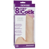 Ультрареалистичная насадка для трусиков Vac-U-Lock 8  ULTRASKYN Cock - 20,57 см. - Doc Johnson - купить с доставкой в Оренбурге