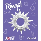 Прозрачное эрекционное кольцо Rings Cristal - Lola Games - в Оренбурге купить с доставкой