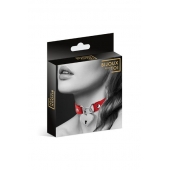 Красный чокер с замком в форме сердца - Bijoux Pour Toi - купить с доставкой в Оренбурге