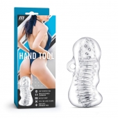 Прозрачный мастурбатор M for Men Hand Tool - Blush Novelties - в Оренбурге купить с доставкой