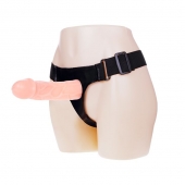 Телесный фаллоимитатор на трусиках Jessica Strap-On - 15,5 см. - Baile - купить с доставкой в Оренбурге