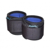 Неопреновые черно-синие наручники - Sitabella - купить с доставкой в Оренбурге