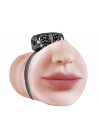 Мастурбатор-ротик с виброкольцом Satisfaction Beloved - Lola Games - в Оренбурге купить с доставкой