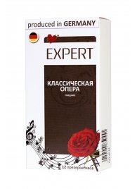 Гладкие презервативы Expert  Классическая опера  - 12 шт. - Expert - купить с доставкой в Оренбурге