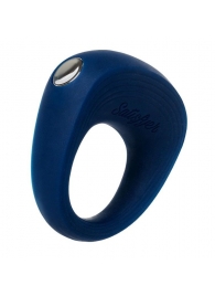 Синее эрекционное кольцо на пенис Satisfyer Ring 2 - Satisfyer - в Оренбурге купить с доставкой
