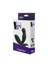 Черный вибромассажер простаты PROSTATE HERO - Dream Toys - в Оренбурге купить с доставкой