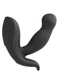 Черный вибромассажер простаты PROSTATE HERO - Dream Toys - в Оренбурге купить с доставкой