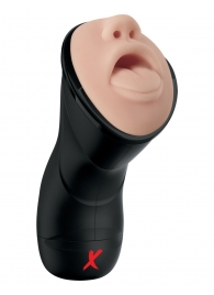 Мастурбатор-ротик Deep Throat Vibrating Stroker - Pipedream - в Оренбурге купить с доставкой