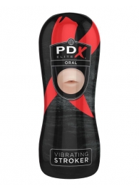 Мастурбатор-ротик Vibrating Oral Stroker - Pipedream - в Оренбурге купить с доставкой