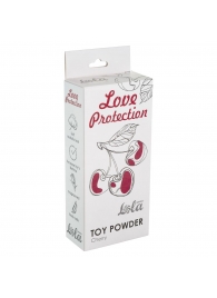 Пудра для игрушек Love Protection с ароматом вишни - 30 гр. - Lola Games - купить с доставкой в Оренбурге