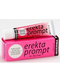 Возбуждающий женский крем Erekta Prompt  - 13 мл. - Inverma - купить с доставкой в Оренбурге