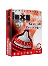 Презерватив LUXE  Exclusive   Красный Камикадзе  - 1 шт. - Luxe - купить с доставкой в Оренбурге