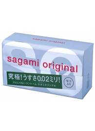 Ультратонкие презервативы Sagami Original - 12 шт. - Sagami - купить с доставкой в Оренбурге