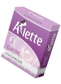 Классические презервативы Arlette Classic - 3 шт. - Arlette - купить с доставкой в Оренбурге