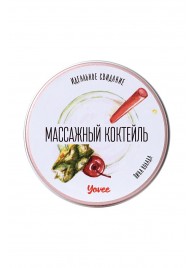 Массажная свеча «Массажный коктейль» с ароматом пина колады - 30 мл. - ToyFa - купить с доставкой в Оренбурге