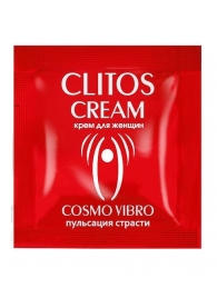Пробник возбуждающего крема для женщин Clitos Cream - 1,5 гр. - Биоритм - купить с доставкой в Оренбурге