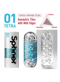 Мастурбатор SPINNER Tetra - Tenga - в Оренбурге купить с доставкой